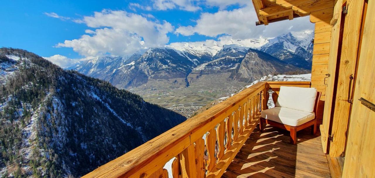 Auberge Le Mont-Gele Iserables エクステリア 写真